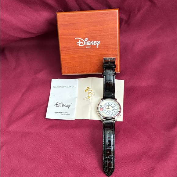 Disney Black and Silver Men's WatchPRICE IS FIRM